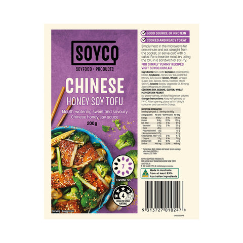 Soyco Chinese Honey Soy Tofu 200g