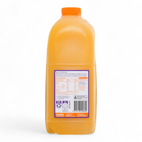 Nudie Nothing But Oranges With Pulp 2L