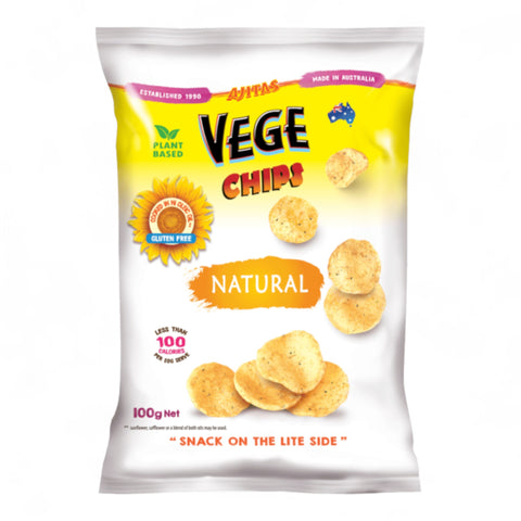 Ajitas Vege Chips Natural 100g