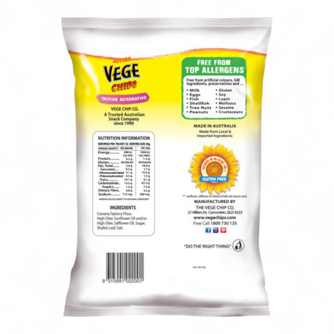 Ajitas Vege Chips Natural 100g