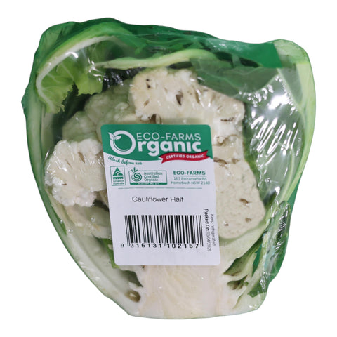 Eco Farms Organic Cauliflower Half