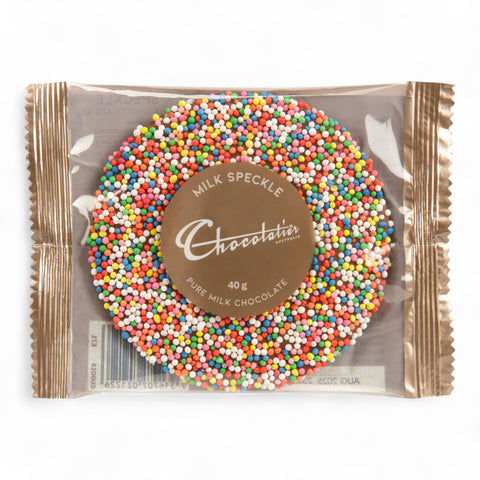 Chocolatier Pure Delight Milk Speckle 40g