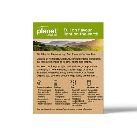 Planet Organic English Breakfast Tea Bags (25 Pack) 50g