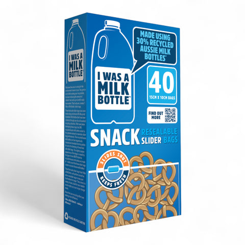 I Was A Milk Bottle Snack Bags