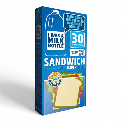I Was A Milk Bottle Sandwich Bags 30pk