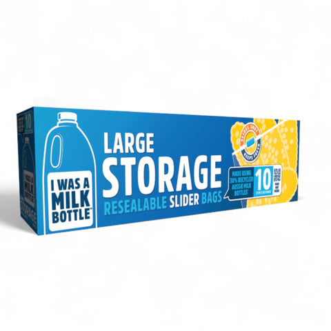 I Was A Milk Bottle Large Storage bags 10pk