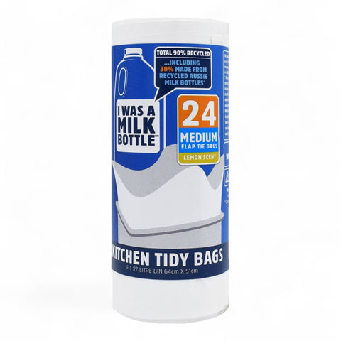 I Was a Milk Bottle Medium Kitchen Tidy Bags 24pk