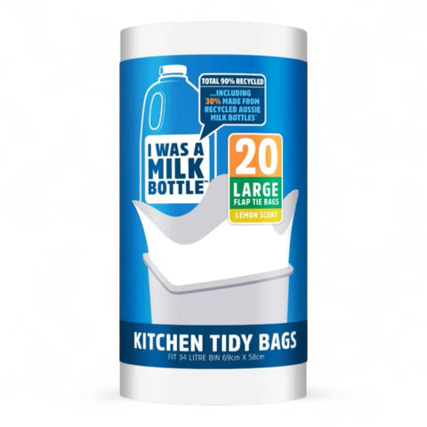 I Was a Milk Bottle Large Kitchen Tidy Bags 20pk