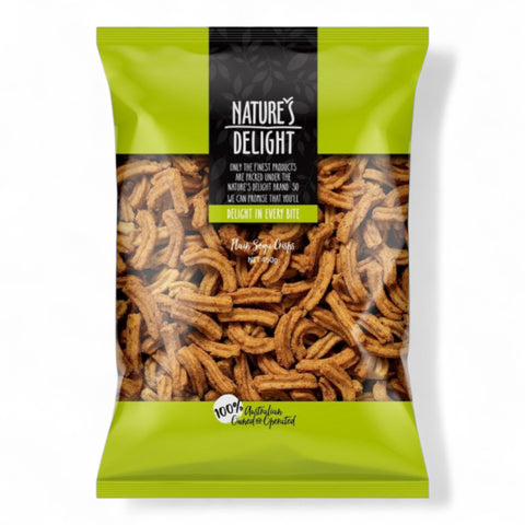 Natures Delight Soya Crisps 500g