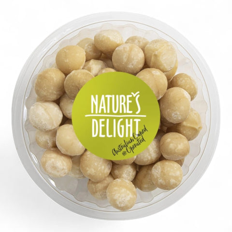 Nature's Delight Macadamias Rosted & Salted 125g