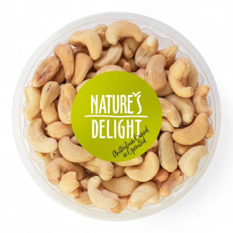 Natures Delight Cashews Salted 200g