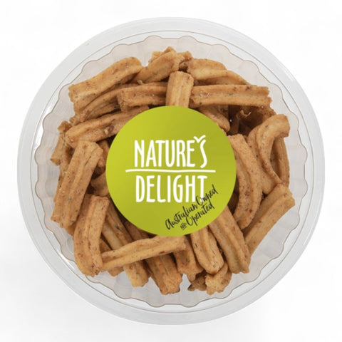 Natures Delight Soya Crisp Plain 130g