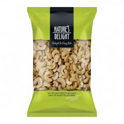 Nature's Delight Salted Cashews Halves 400g