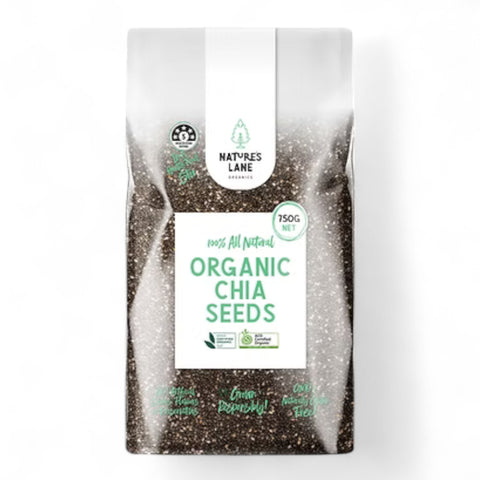 Nature's Lane Organic Chia Seeds 750g