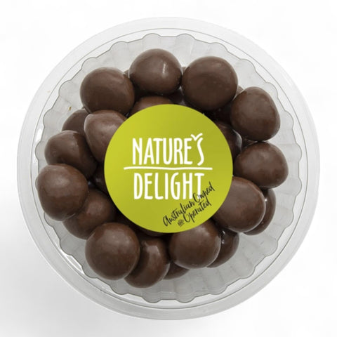 Nature's Delight Milk Chocolate Raspberry 200g