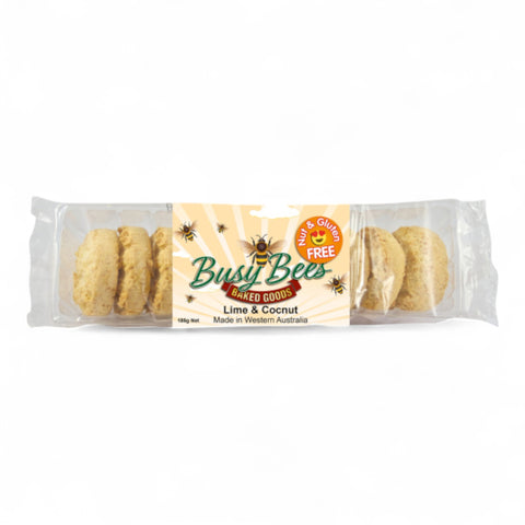 Busy Bees Gluten Free Lime & Coconut 180g