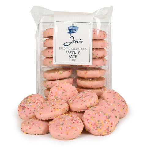 Jen's Traditional Biscuits Freckle Face 300g