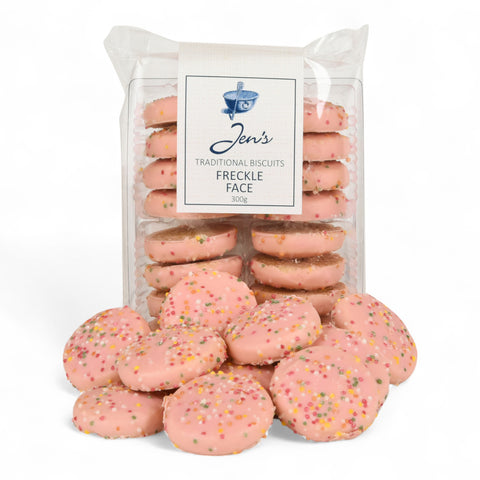 Jen's Traditional Biscuits Freckle Face 300g