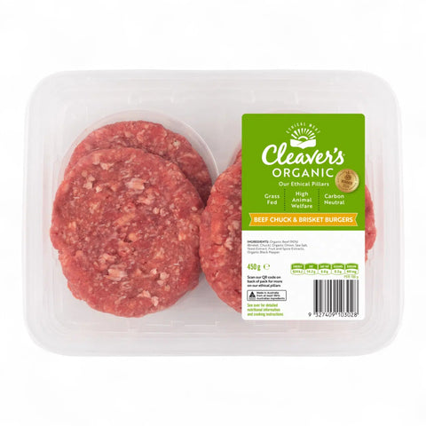 Cleaver's Chuck & Brisket Burger 450g