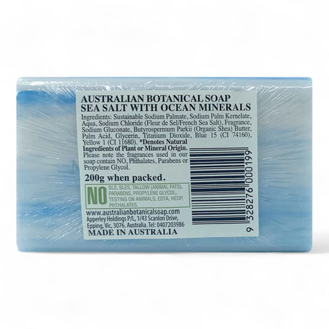 Australian Botanical Sea Salt Soap 200g