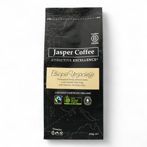 Jasper Coffee Ethiopia Yirgacheffe Beans 250g
