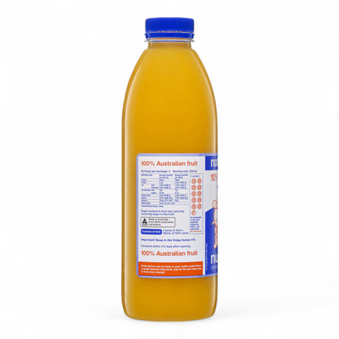 Nudie Nothing But Oranges Pulp Free Juice 1L