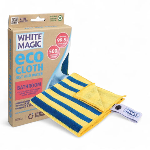 White Magic Bathroom Microfibre Ecloth (1 Pack)