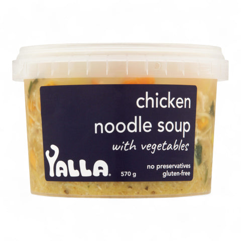 Yalla Chicken Noodle Soup with Vegetables 570g
