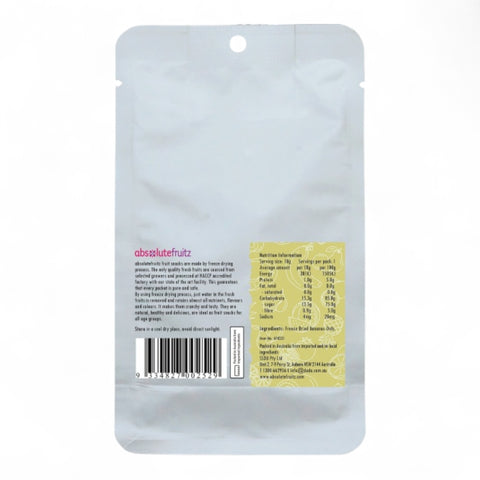 Absolute Freeze Dried Banana 18g