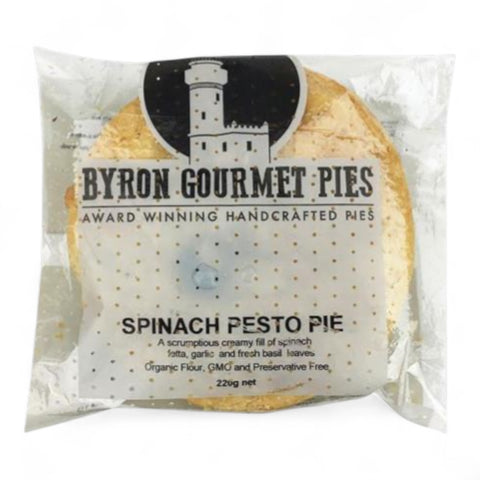 Byron Bay Spinach Pesto Pie 220g