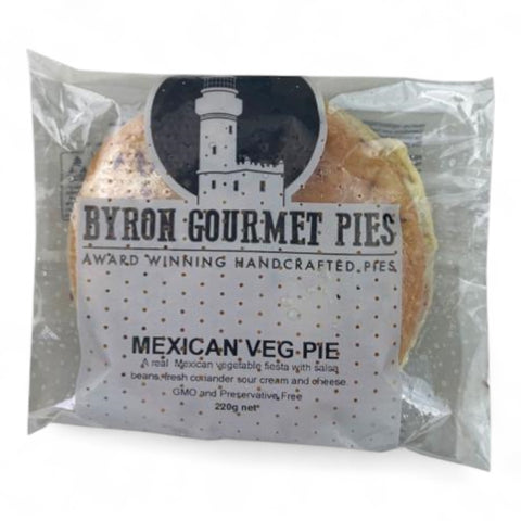 Byron Bay Mexican Veg Pie 220g