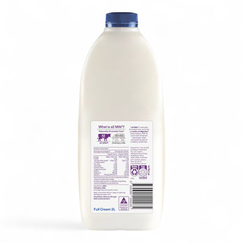A2 Full Cream Milk 2L