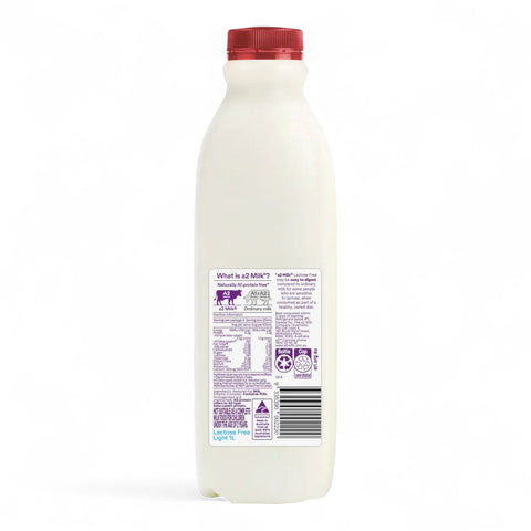 A2 Milk Light Lactose Free 1L