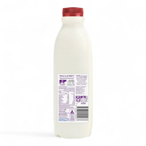 A2 Milk Lactose Free Full Cream 1L