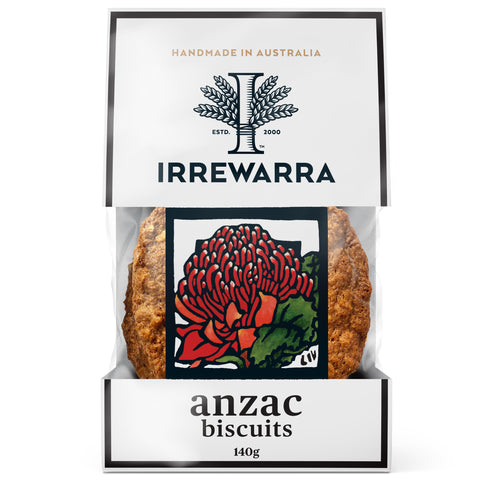 Irrewarra Anzacs Biscuits 140g