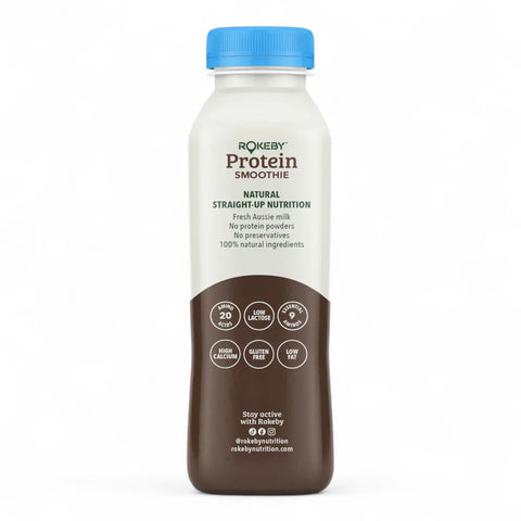 Rokeby Farms Protein Smoothie Choc Honeycomb 425mL