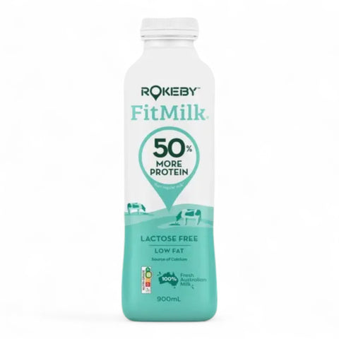 Rokeby FitMilk Low Fat Lactose Free 900mL