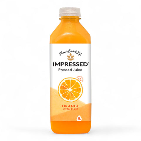 Impressed Pressed Juice Orange With Pulp 1L