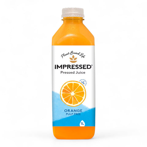 Impressed Pressed Juice Orange Pulp Free 1L