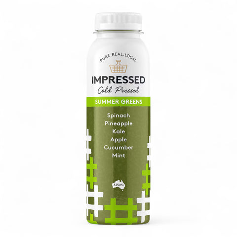 Impressed Cold Pressed Juice Summer Greens 325mL