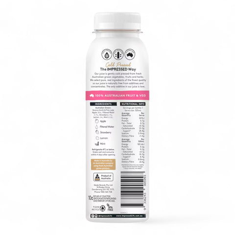 Impressed Cold Pressed Jack Rose Juice 325mL
