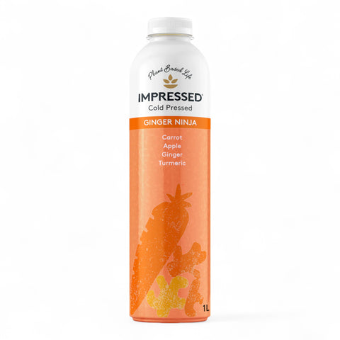 Impressed Cold Pressed Ginger Ninja Juice 1L