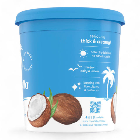 Cocobella Dairy Free Coconut Yoghurt Natural 900g