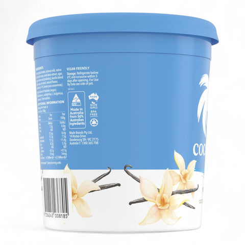Cocobella Dairy Free Coconut Yoghurt Vanilla 900g