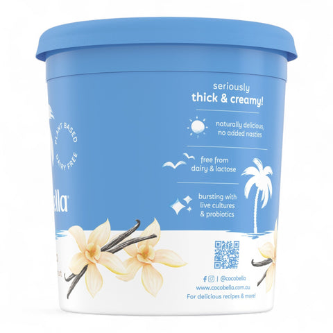 Cocobella Dairy Free Coconut Yoghurt Vanilla 900g
