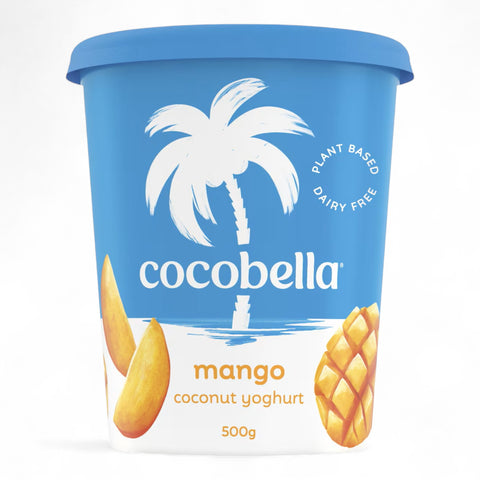Cocobella Dairy Free Coconut Yoghurt Mango 500g