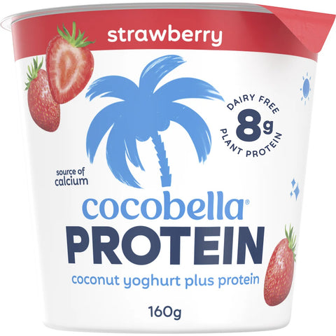 Cocobella Protein Yoghurt Strawberry 160g