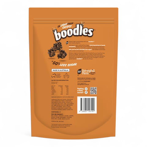 Boodles 50% Less Sugar Chocolate & Caramel 90g