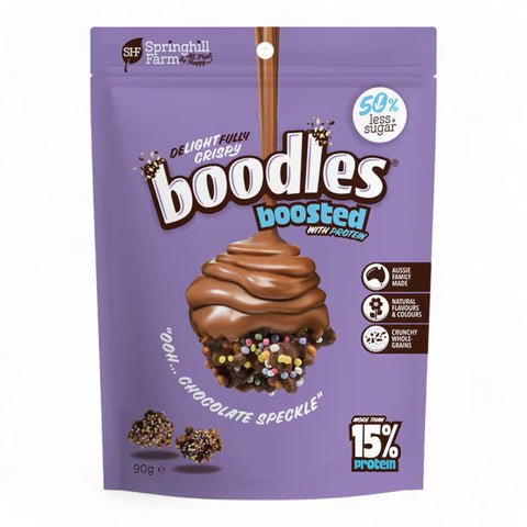 Boodles Boosted Chocolate Speckles 90g