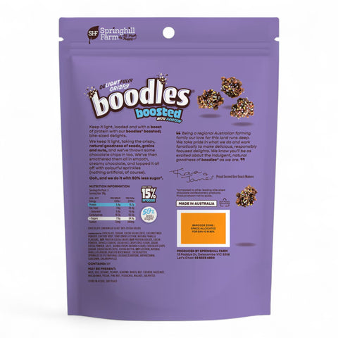Boodles Boosted Chocolate Speckles 90g
